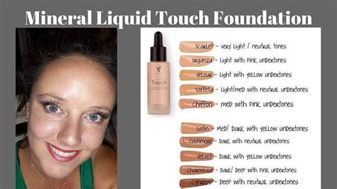 Mineral Touch Liquid Foundation Demo Youtube