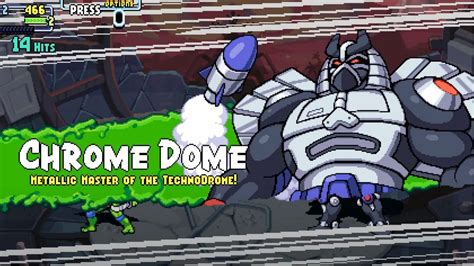 Tmnt Shredders Revenge Guide How To Defeat Chrome Dome In Stage 13