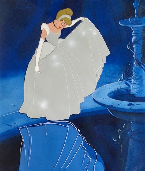 Animation Collection Original Production Animation Cel Of Cinderella From Cinderella 1950