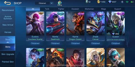 Mobile Legends Account ML MLBB Legend Mythic Smurf Acc Cheap Accounts