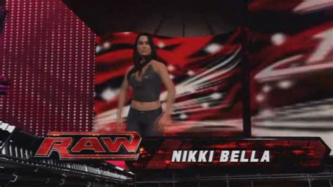 Wwe Smackdown Vs Raw 2011 Nikki Bella Entrance Youtube