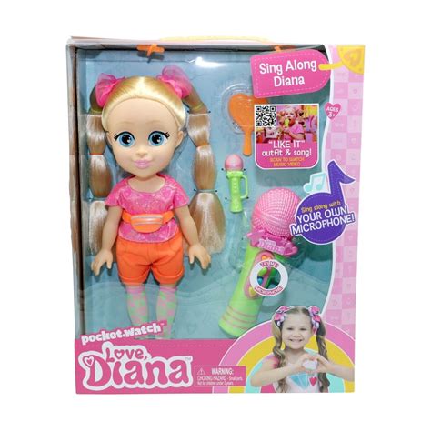 Love Diana Sing Along Doll Singing Dolls Diana