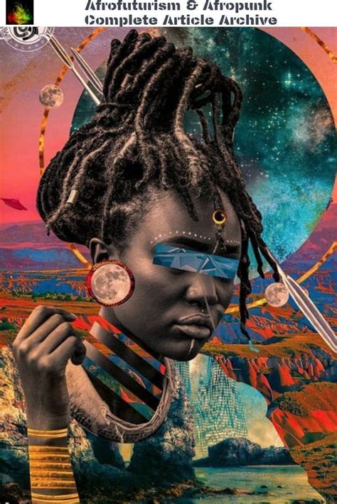 Afrofuturism Afropunk Cyberpunk Black Science Fiction Sci Fi Aesthetic