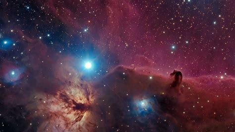 Download Wallpaper 2560x1440 Nebula Stars Space Bright Glow