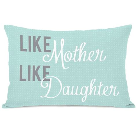 Like Mother Like Daughter Throw Pillow Overstock 8441305