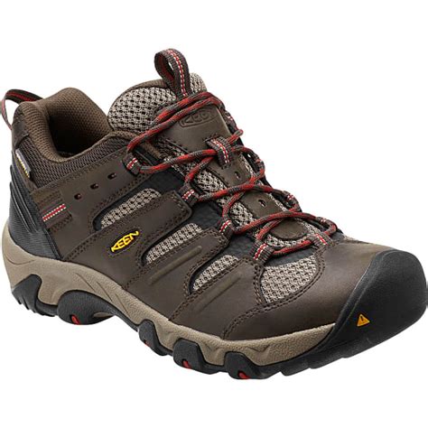 Keen Mens Koven Waterproof Hiking Shoes Wide Bobs Stores