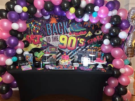 90s Birthday Party Ideas 90s Birthday Party 30th Birthday Party Themes 90s Party Decorations