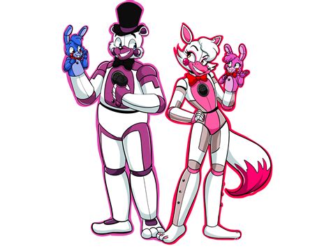 character crossover funtime redesigns read by cacartoon on deviantart fnaf drawings anime
