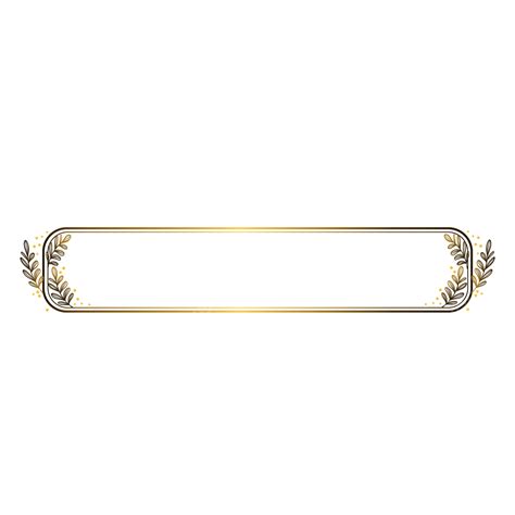 Gold Frame Luxury Vector Hd Images Frame Gold With Flower Luxury Png