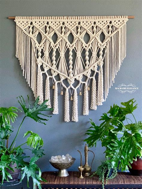 Large Macrame Wall Hanging Wall Tapestry Large Woven Wall Etsy
