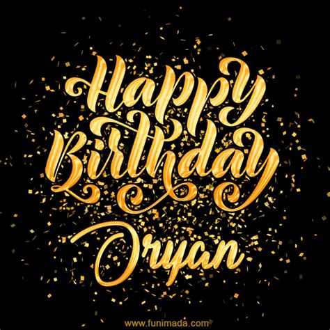 Happy Birthday Card For Oryan Download  And Send For Free