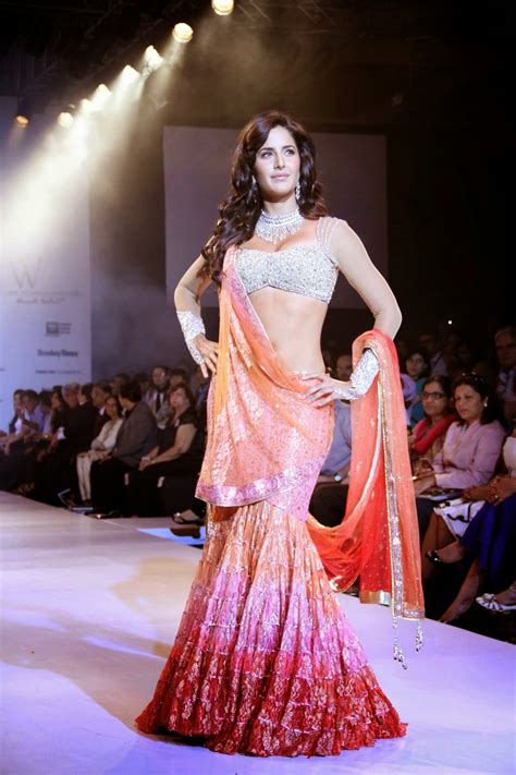 Katrina Kaif Sexiest Navel And Cleavage Show As She Walks The Ramp For Nakshatra Diamond