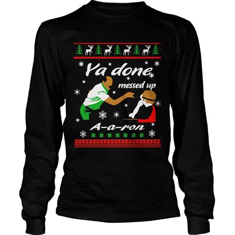 Christmas Ya Done Messed Up A A Ron Sweatshirt Kutee Boutique