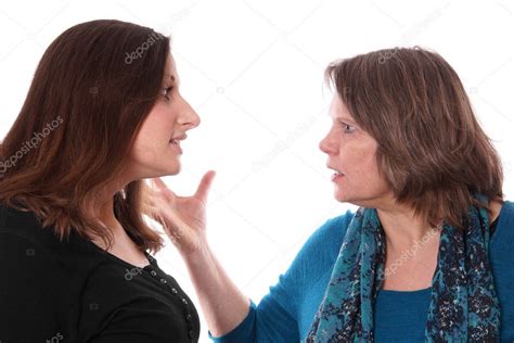 Madre E Hija Peleando Fotografía De Stock © Buecax 37337047