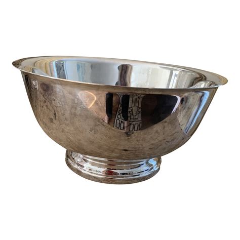 Late 20th Century Gorham Silver Plate Revere Bowl Chairish