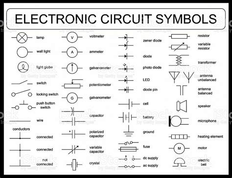 Industrial Electrical Diagram Symbols New Electronics Circuit