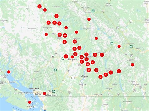 Bc Hydro Outages Map Power Outages For Thousands Of Bc Hydro