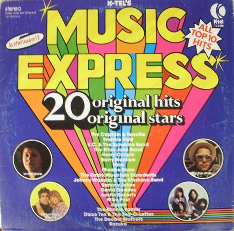 Various Artists Music Express 20 Original Hits 20 Original Artists