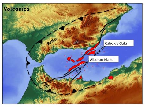 The Geology Of Southern Spain Cabo De Gata Geology Of Southern Spain