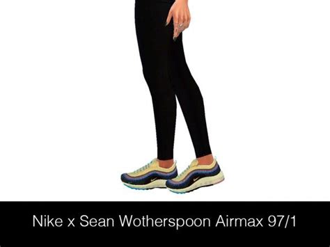Hypesim Hypesim Nike X Sean Wotherspoon Air Max 971 Sims 4 Cc