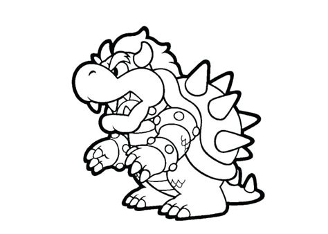 Bowser jr., super mario bros. Super Mario Bros Wii Coloring Pages at GetColorings.com | Free printable colorings pages to ...
