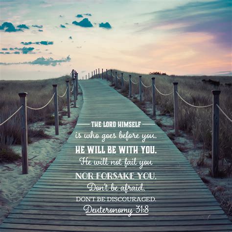 Deuteronomy 318 The Lord Goes Before You Free Bible Art Download