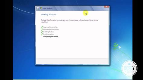 How To Install Windows 7 Youtube