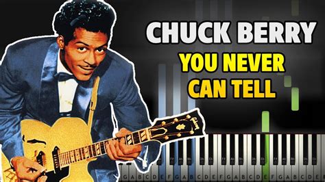 🎸 Chuck Berry You Never Can Tell Piano Tutorial Sheet Music Midi