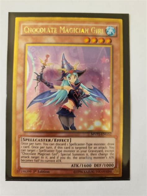Chocolate Magician Girl Mvp1 En052 Ultra Rare Nm 1st Edition For Sale