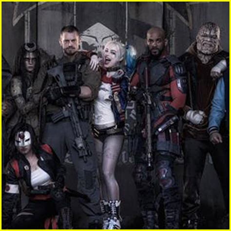 Suicide Squad Cast In Full Costume See The First Photo Cara