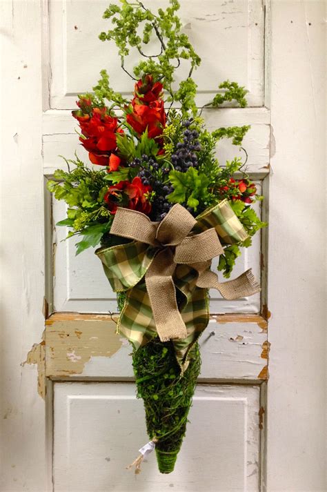 Alternative To The Basic Wreath Floral Wall Decor Door Decorations