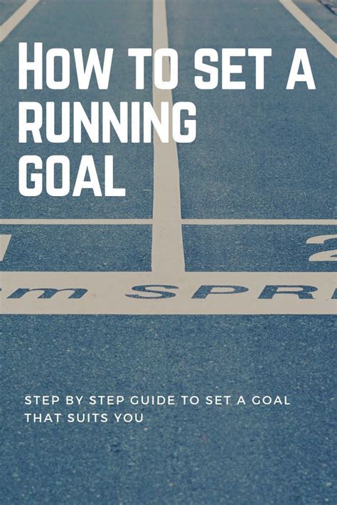How To Set Your Next Running Goal How To Start Running Running For