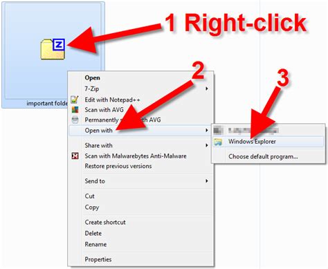 Steps to open zip file in windows method 1: How to Zip and Unzip Files using Windows 7 - InMotion Hosting