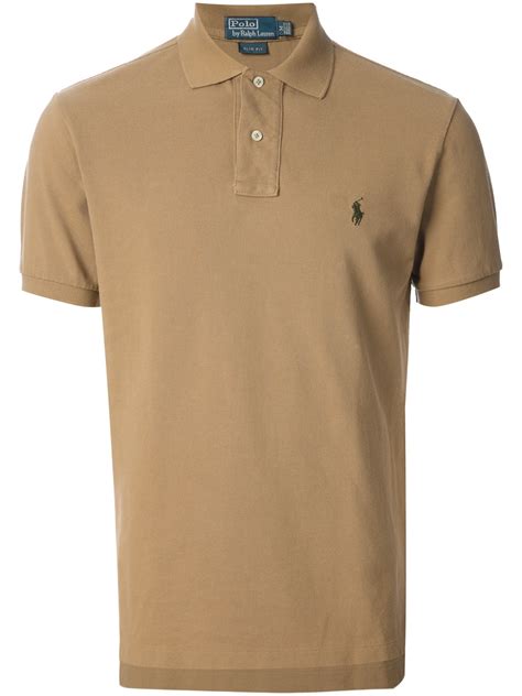 Lyst Polo Ralph Lauren Polo Shirt In Natural For Men
