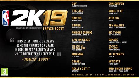 Nba 2k21 current generation soundtrack. NBA 2K19 soundtrack revealed, curated by Travis Scott ...