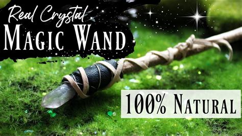 How To Make A Real Magic Crystal Wand Diy ♥ 100 Natural Wand Tutorial