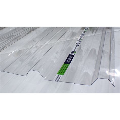 Suntuf Trimdeck 48m Clear Polycarbonate Roofing Sheet Bunnings Warehouse