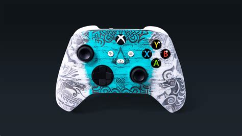 This Assassin S Creed Valhalla Themed Gaming Controller 48 OFF