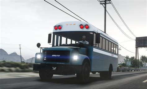 Brute Bus Classic Add On Liveries Gta5