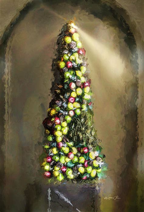Artistic Christmas Tree Photograph By William Jones Fine Art America