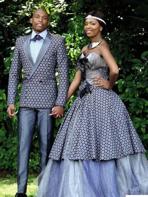 Beautiful Setswana African Fashion Shweshwe Dresses African Attire