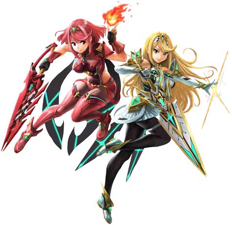 Pyra Mythra Super Smash Bros Ultimate Official Artwork R ChurchOfPyra