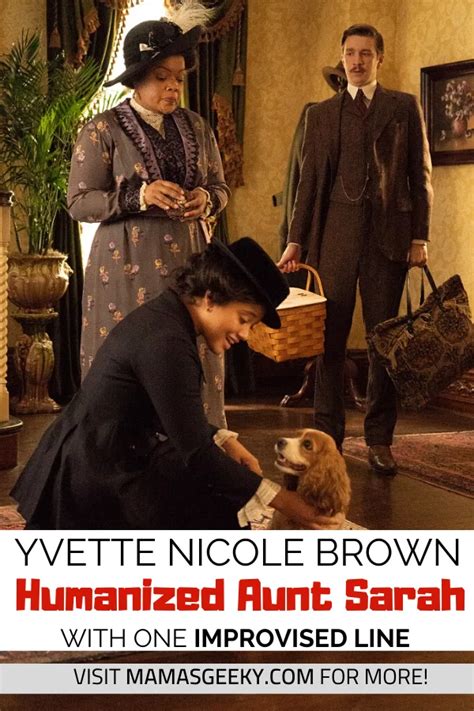 Yvette Nicole Brown Humanized Aunt Sarah With One Improvised Line