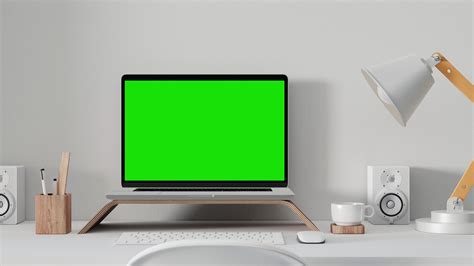 Green Screen Laptop Stock Video Footage For Free Download