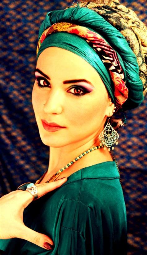 Portrait Photography Girls Turban Turban Style Head Wraps