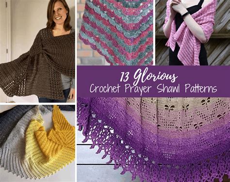 Easy Crochet Prayer Shawl For Beginners Printable Form Templates And
