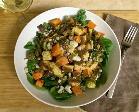 Roasted Vegetable And Cornbread Panzanella Salad The Sisters Kitchen
