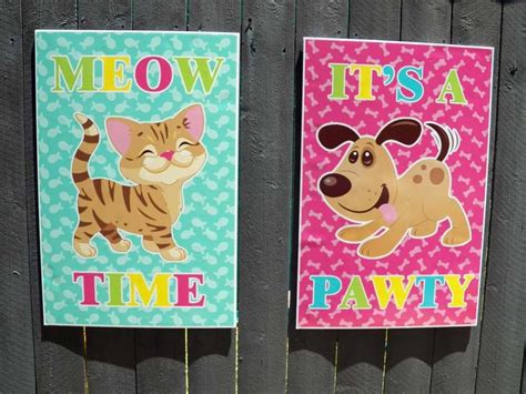 Dogs Cats Pets Birthday Party Ideas Photo 22 Of 30 Animal