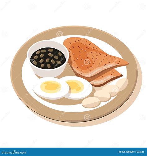 Savor Japan: Authentic Japanese Food Illustration Stock Illustration