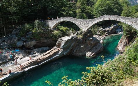 Valle Verzasca Hike Along Swiss Green Water Trail